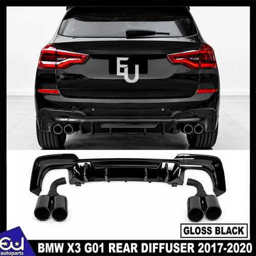 Rear diffuser with tail - diffuser, pipe
