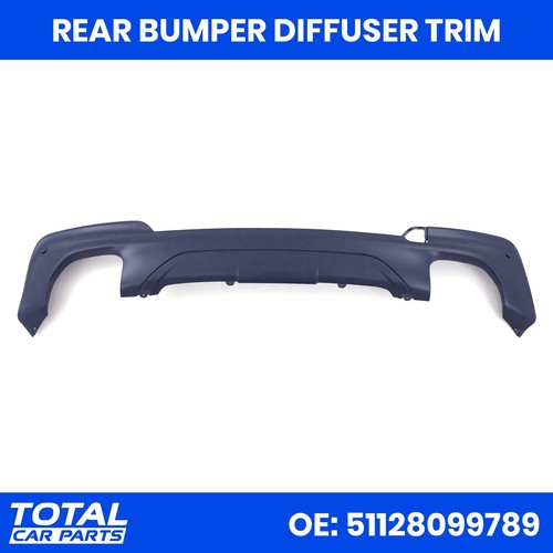 Primed rear aero diffuser - aero,
