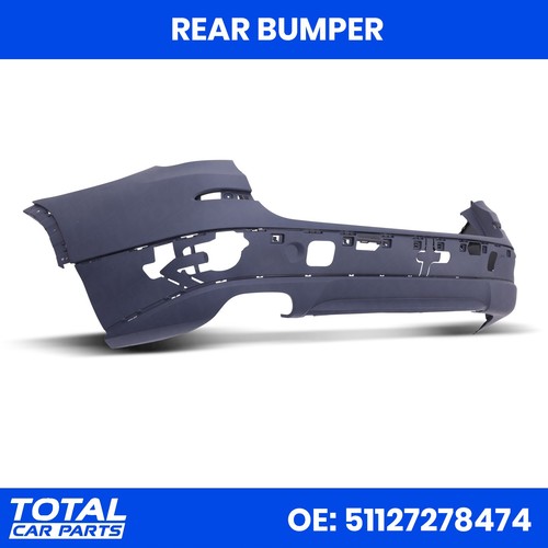 Primed rear bumper crash - bumper, oe