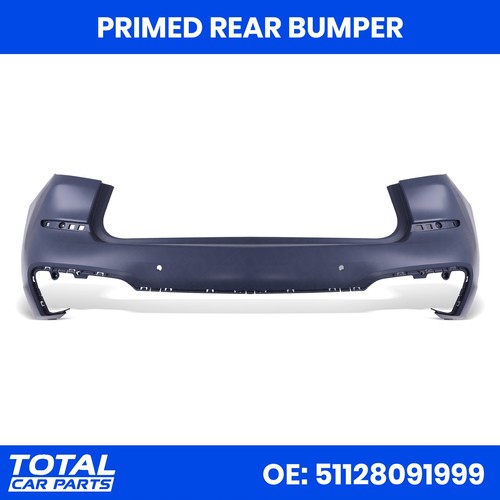 Primed rear bumper with pdc - primed,